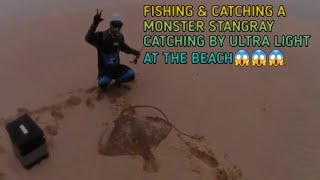 Catch and release spotted stingray [upl. by Ancier]