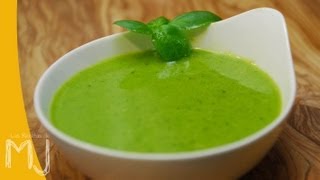 SALSA PESTO PARA NIÑOS MÁS LÍQUIDA SIN SAL NI AJO  Receta fácil y rápida [upl. by Honniball]