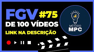 MATEMÁTICA PARA FGV [upl. by Gettings]