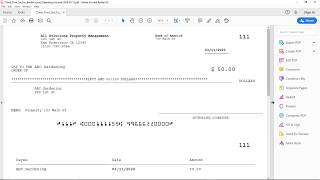 Pay a Vendor by Check and Set the Default Payment Method to Print Checks [upl. by Edaw339]