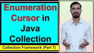 Enumeration in Java Collection by Deepak  Cursors in Collections [upl. by Eilsil]