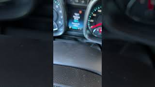 Chevy Malibu oil change reset [upl. by Berardo]