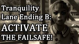 Fallout 3 Tranquility Lane Alternate Ending FailsafeChinese Invasion [upl. by Llereg]