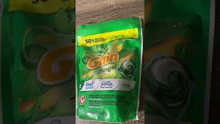 Gain Flings Laundry Detergent Soap Pacs Honest Review [upl. by Pettifer]