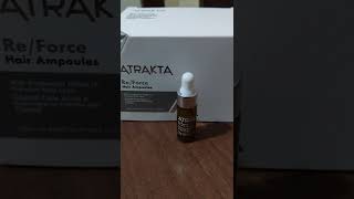 امبولات اتراكتا ATRAKTA ReForce hair ampoules [upl. by Langston]