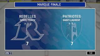 RSEQ Hockey masculin 🏒 SaintLaurent  SorelTracy 10132024 [upl. by Wiedmann610]