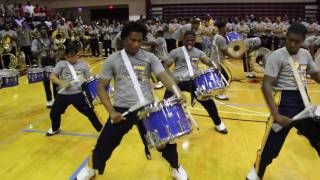 Drumline Battle  PVAMU vs AAMU 2016 [upl. by Amihc]