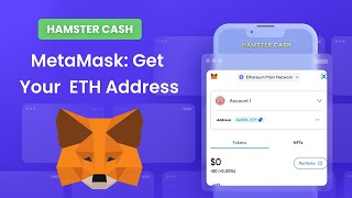 MetaMask Get Your ETH Address [upl. by Gibbons]