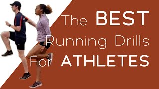 The 9 Best RUNNING DRILLS  learn how Elite Athletes improve their Running Technique [upl. by Lipp]