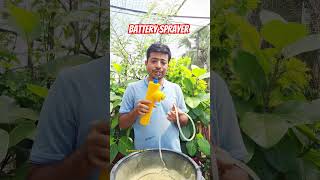 homemade battery sprayer agriculture gardening garden funny farming plants motivation [upl. by Even]