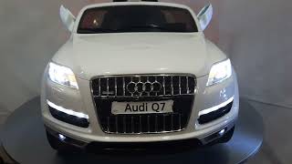 031 Akülü Araba Audi Q7 Kumandalı Akülü Jip [upl. by Annaik252]