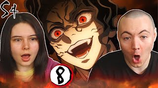 MUZAN IS COOKED 💥 Demon Slayer Season 4 Ep 8 REACTION amp REVIEW [upl. by Anidnamra]