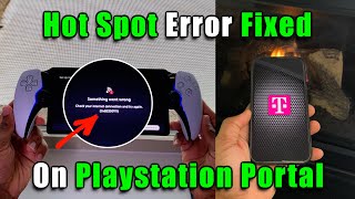 Get Rid of 0x83200111 Error on Playstation Portal  TMobile Hotspot [upl. by Jeaz166]