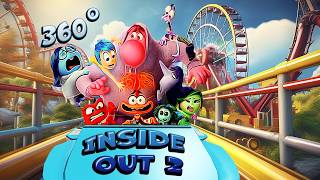 Inside Out 2  Roller Coaster 360° VR MegaPack 8 [upl. by Tolley]