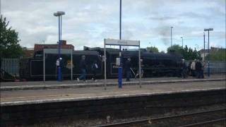 Three Steam trains meet through banbury at once since the 1960s on the 140511 [upl. by Origra908]