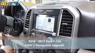 Add Factory Navigation to SYNC 3  2016 Ford F150 Upgrade [upl. by Aneleasor]