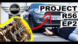 R56 MINI Rocker Cover Gasket Replacement FIXED I Blacked Out I EP2 I CCC [upl. by Martinsen643]