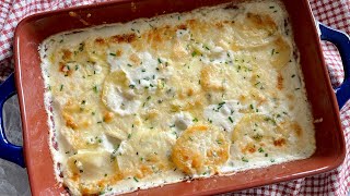 Cheesy Scalloped Potatoes  Au Gratin Potatoes [upl. by Danna]