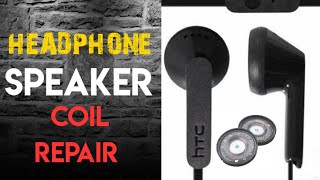 Headphone Speaker Coil Repair [upl. by Allicsirp]