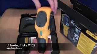 Batter Fly  Unboxing Termometro con Visore IR Fluke VT02 [upl. by Nicoli692]