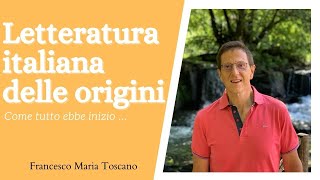 La letteratura italiana delle origini [upl. by Arracahs]