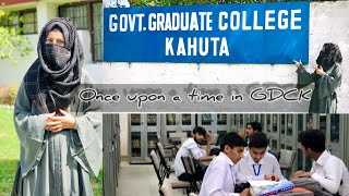 Government Graduate College Kahuta Vlog02 GGCK kahuta iqraqayyumjanjua gdck clgmemories [upl. by Fabria]