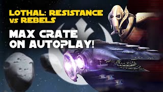 Lothal Resistance vs Rebels Galactic Challenge  SWGOH GC X [upl. by Aggi]