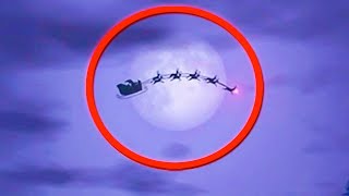 10 Veces Que SANTA CLAUS Fue Captado En Camara Durante La NAVIDAD [upl. by Novit82]