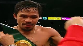 Manny Pacquiaos Lucky Punch  MANNY PACQUIAO vs RICKY HATTON Highlights [upl. by Dric]