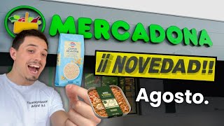 NOVEDADES MERCADONA🔥🌞 Agosto 2024 6 Productos Nuevos✅ [upl. by Riggins]