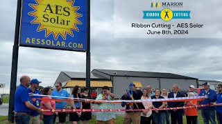 Ribbon Cutting at AES Solar [upl. by Aneehsak]