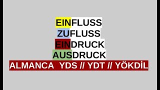 Almanca YDS YDT YÃ–KDIL Benzer Kelimeler  5 [upl. by Ateloiv524]