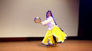 छोरी होण पे थाली बाजेगी  Haryanvi Folk Dance  Godavari Auditorium Lodhi road New Delhi  Nayika3 [upl. by Dahaf]