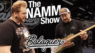 Balaguer Guitars Stealing the Show at NAMM 2024 [upl. by Eekaz]