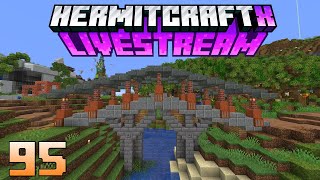 Hermitcraft Ten 95 Livestream 081024 [upl. by Farah796]