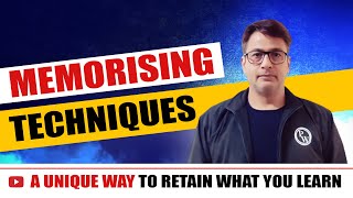 8 Best Memorization Techniques to Retain Concepts for a Longer Period for JEE amp NEET Exams [upl. by Inkster776]