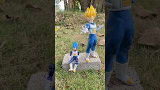 Super Saiyan Vegeta saves SSJB Baby Vegeta  Dragon Ball Toys [upl. by Layla]