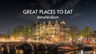 Great restaurants Amsterdam I Recommended series Netherlands [upl. by Notyap]