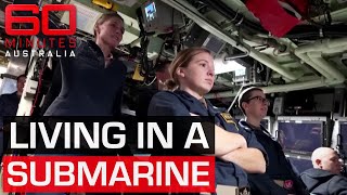 Inside the US Navys nuclear submarine the most powerful in the world  60 Minutes Australia [upl. by Ahsitaf]