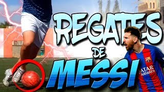 Aprende REGATES de MESSI fáciles y efectivos para BURLAR a tu RIVAL  JUEGA como MESSI  TUTORIAL [upl. by Olegnaed]