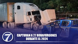 Capturan a 27 robafurgones durante el 2024 [upl. by Bonacci501]