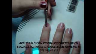 Smalto semipermanente gelinium TUTORIAL [upl. by Neddie690]