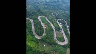 Pinaka Mahabang Bitukang Manok Zigzag Road Quezon Bukidnon Mindanao [upl. by Hewett]