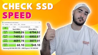 How to Check SSDHDD Speed on Windows 1011  Quick amp Easy Guide [upl. by Nenad]