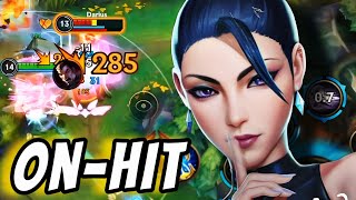 WILD RIFT KAISA  ONHIT KAISA IS SO BROKEN IN SEASON 14 [upl. by Anitrak]