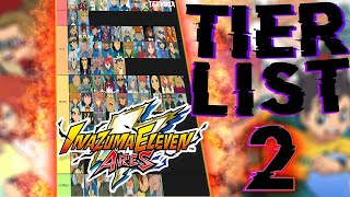 MIS PERSONAJES FAVORITOS de INAZUMA ELEVEN  TODAS LAS TEMPORADAS  Tier List Inazuma Eleven  2 [upl. by Evante]