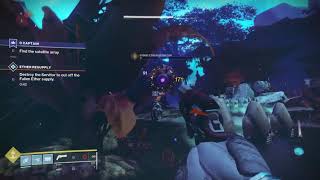 Destiny 2 ETHER RESUPPLY Destroy SERVITOR to cut off FALLEN ETHER Supply NESSUS [upl. by Saw]