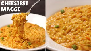 The BEST CHEESY MAGGI EVER चीज़ मॅगी बनाने की रेसिपी  Aarti Madan [upl. by Meadow]