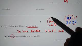 IGCSE Mathematics 0580 OCTNOV 2023 Paper 2 solutions igcse math [upl. by Eyoj608]