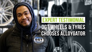 Hear It from the Experts DGT Wheels amp Tyres on AlloyGator [upl. by Eelano242]